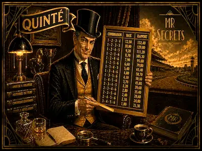 Tableau des prix au quinté