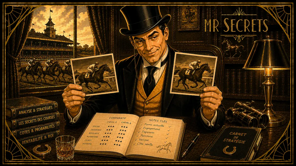 Mr Secrets compare deux favoris