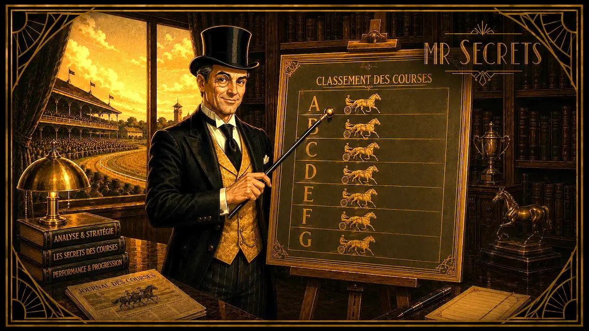 Mr Secrets présente le classement des séries au trot